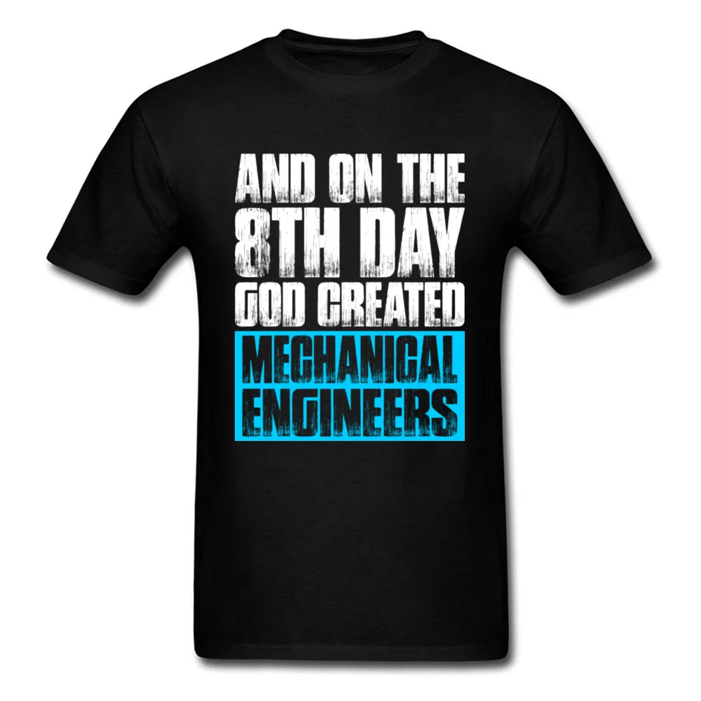 And On The 8th Day God Created Mechanical Engineer_black