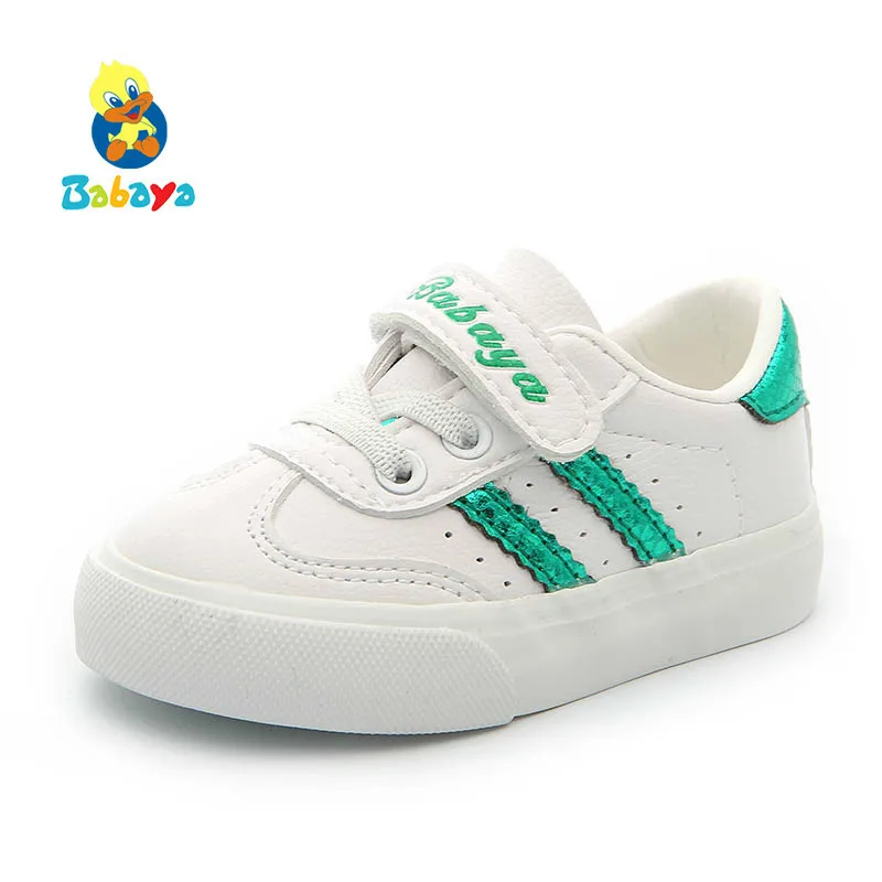 

Baby Casual Shoes Baby Girl Shoes 1-3 Years Old 2018 Spring New Lovely Study Walking Shoes Toddler Boys Small White Shoes