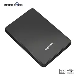 Rocketek HDD случае 2,5 дюймов SATA к USB 3,0 SSD адаптер 3 ТБ жесткий диск коробка внешний жесткий диск Корпус для тетрадь настольных ПК