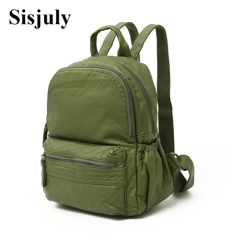 

Sisjuly 2019 Women Backpacks Small Leather Schoolbags Feminine Backpack For Teenage Girls Mini Female Bagpack School Bags