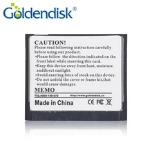 GoldenDisk CFast флэш-карты CFast 16 Гб SSD SATA промышленная память ПК требуется SATA II 3 ГБ/сек. 7+ 17pin