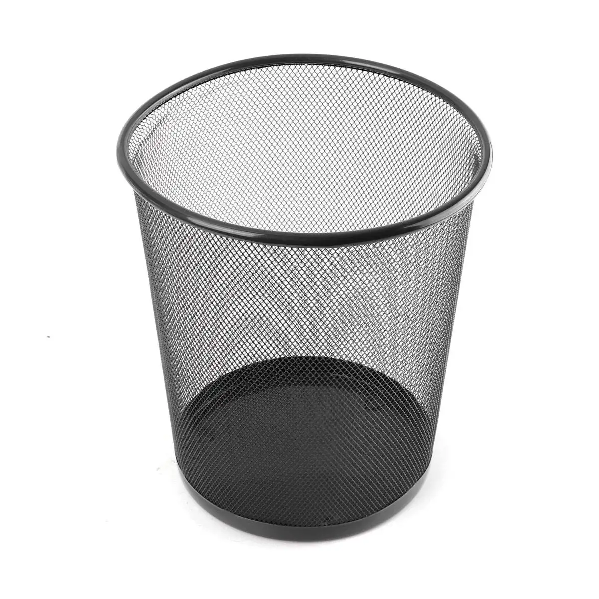 

New Premier Colourful Metal Mesh Waste Paper Basket Bedroom Office Rubbish Bin 6Colors