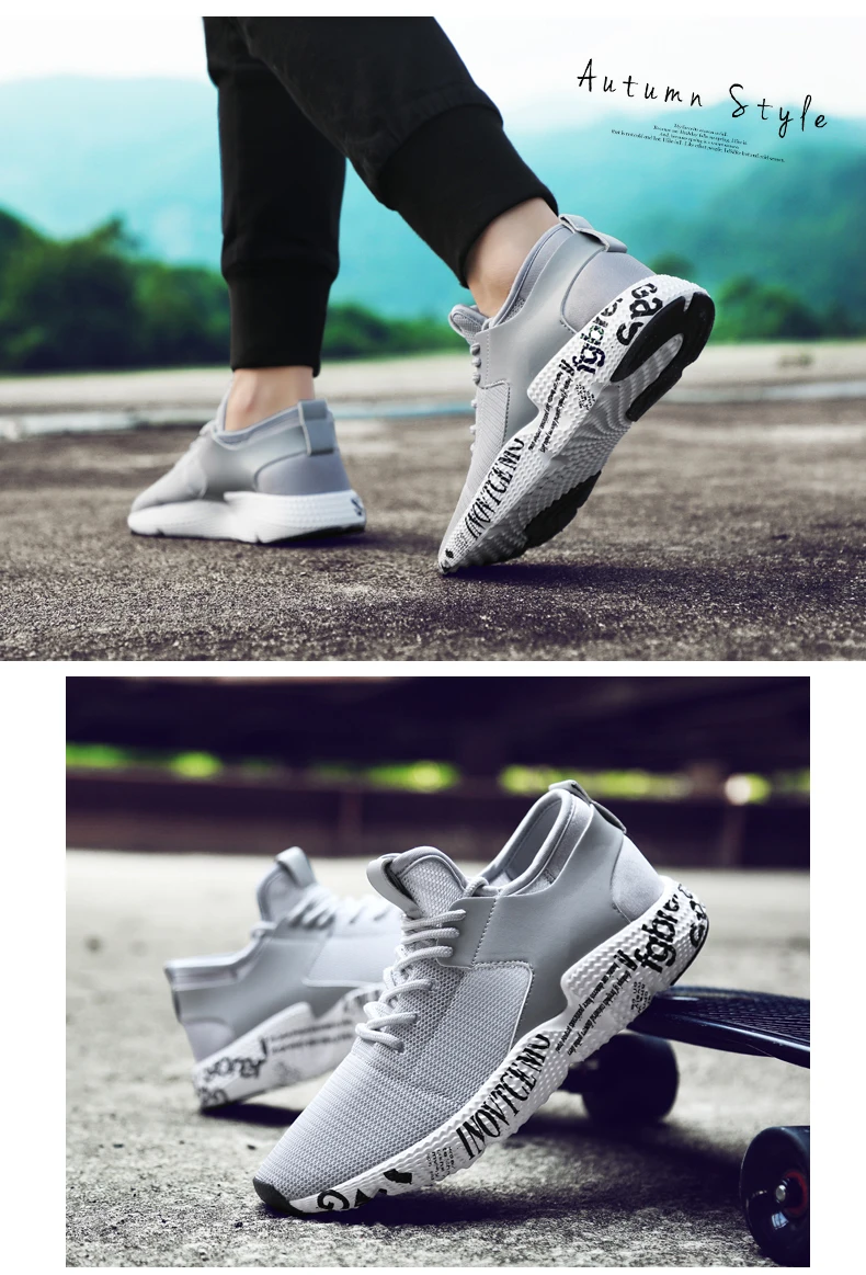 Brand Male Big Size 39-44 Fabric Mesh Summer Breathable Cushioning Shoes Men Hot Sale Classic Casual Shoes Mens Shoe 5