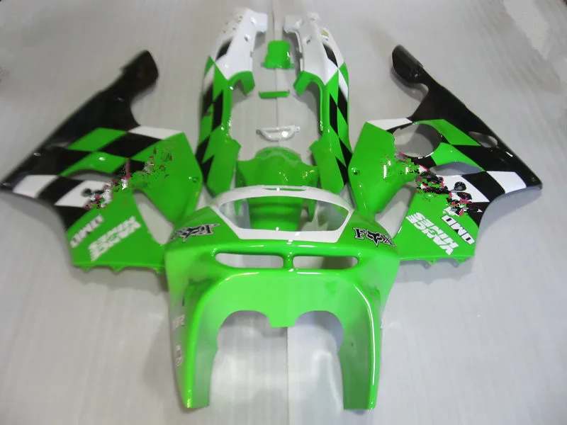 

Motorcycle Fairing kit for KAWASAKI Ninja ZX6R 94 95 96 97 ZX 6R 1994 1997 ABS Green white black Fairings set+gifts KY02