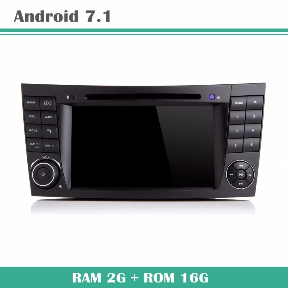 ##BUY 7 inch Android 7.1 car gps DVD player For Mercedes Benz E class W211 CLK W209 G Class W463 CLS W219