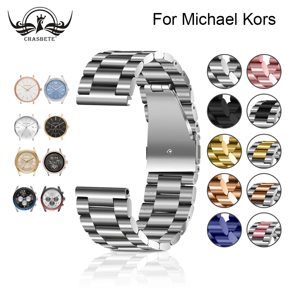 Quick Release Watch Band Metal Strap 