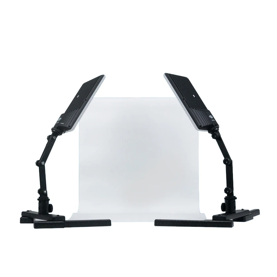 

2Pcs Light Stand + 2Pcs*LED Light Board +LED Video Light Kits Mini Photo Studio Softbox Shooting Photo Box Foldable Kit CD50
