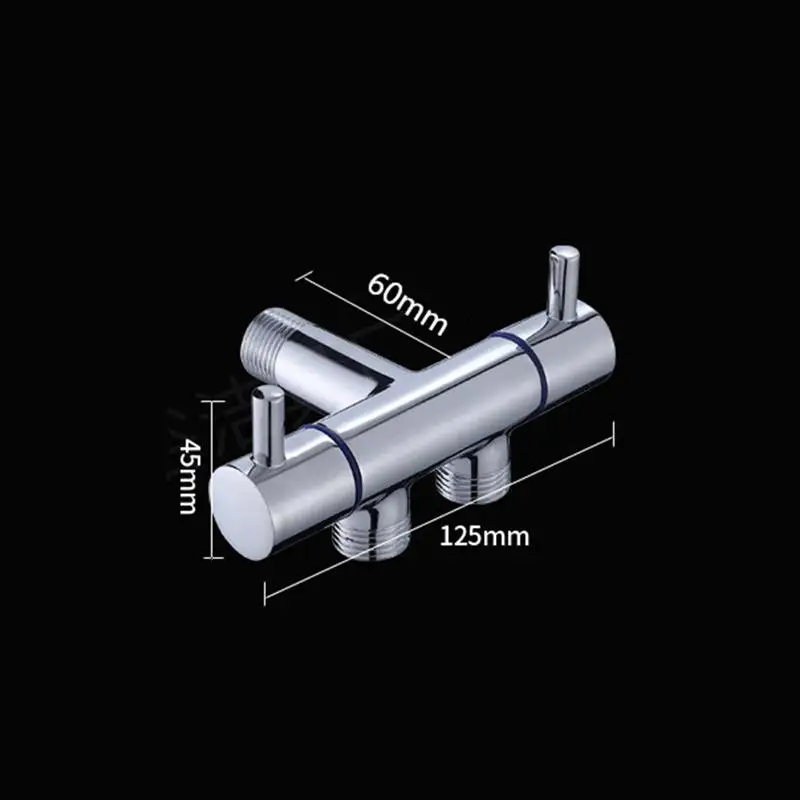 3 способа сепаратор воды для душа угловой вентиль Ванная комната смеситель для душа тройник разъем двойной переключатель Т-адаптер для ванных и туалетных комнат