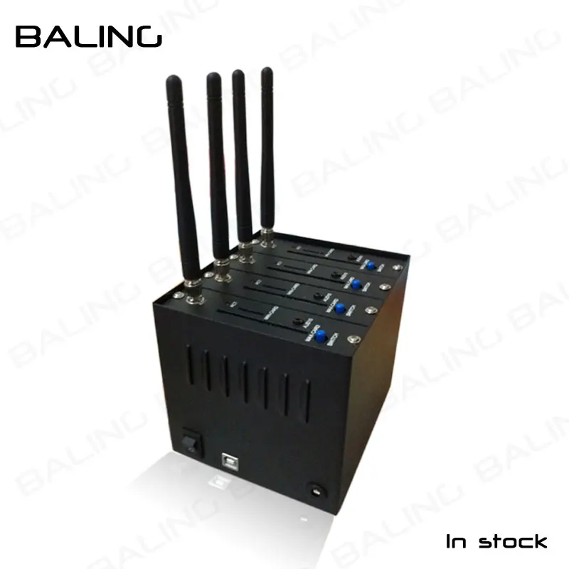 Usb модем GSM Wavecom 4 порта модема на основе wavecom q2403 Поддержка SMS MMS USSD|usb modem gsm|modem gsmusb |