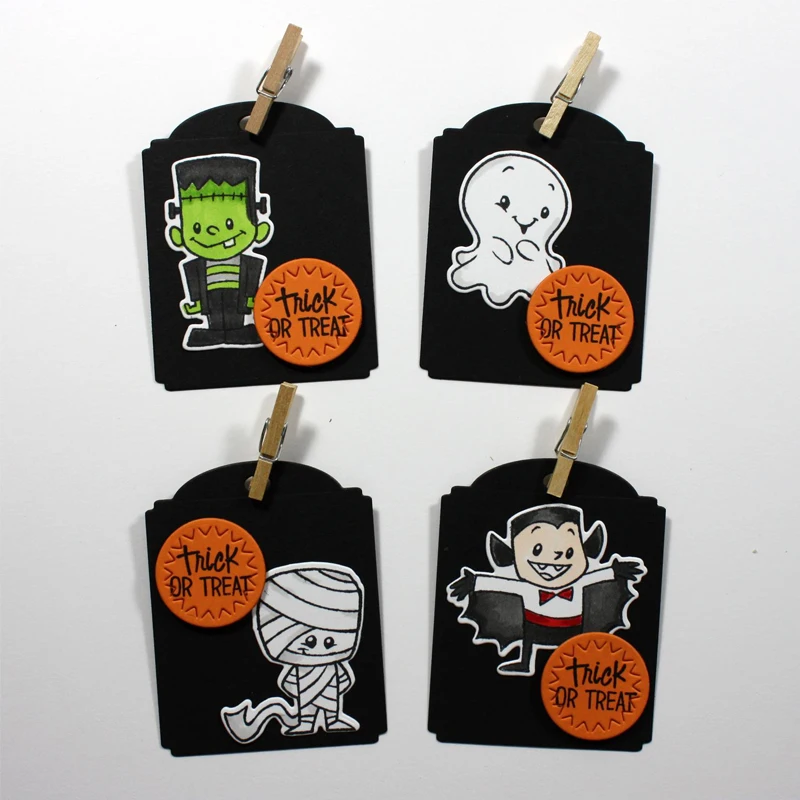 

Mummy Monster Transparent Clear Silicone Stamp Set for DIY Scrapbooking/Photo Album Card Making Decorative Clear Stamps 2018