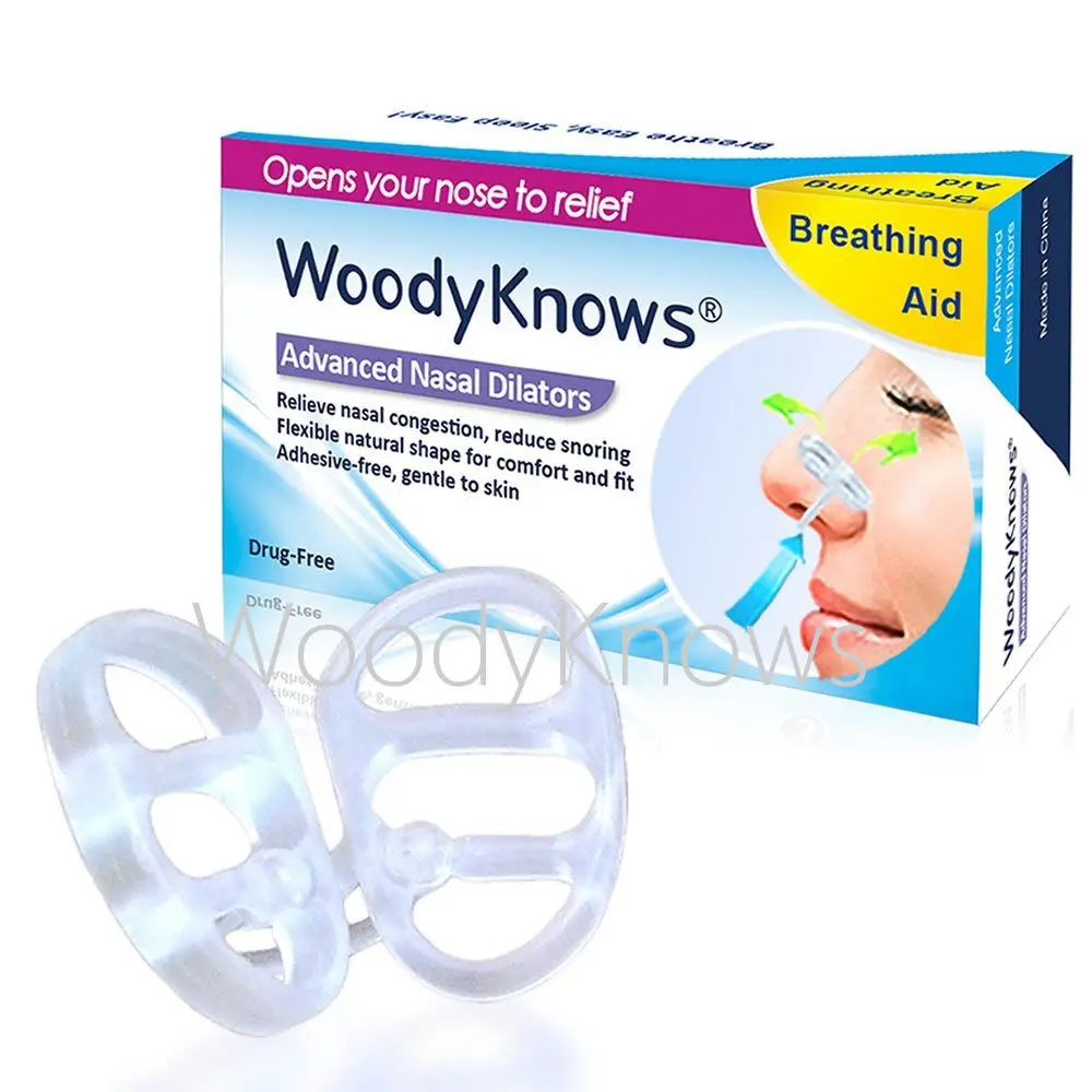 WoodyKnows Nasal Dilators (2nd Generation) Nose Vents, Nasal Congestion