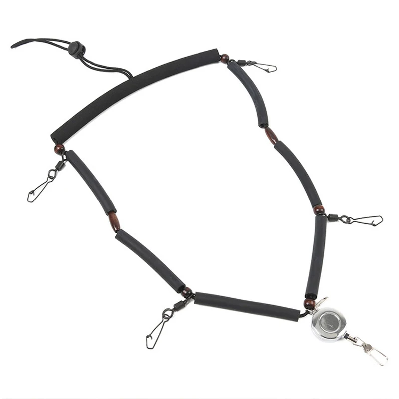Buy 1pc High Quality Fly Fishing Lanyard with Zinger Tippet Holder Line Nipper