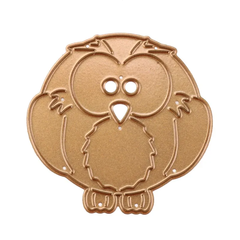 

Cutting Dies Scrapbooking Steel Craft Owl Pig Wear Cap Creative Stencil Embossing Cutting Dies DIY Paper Craft Card Decor