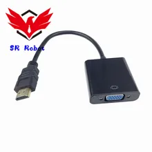 Высокое качество обновленный HDMI к VGA конвертер Raspberry Pi 3 RPI адаптер HDMI VGA для компьютера и проектора комплект верхней коробки для Orang