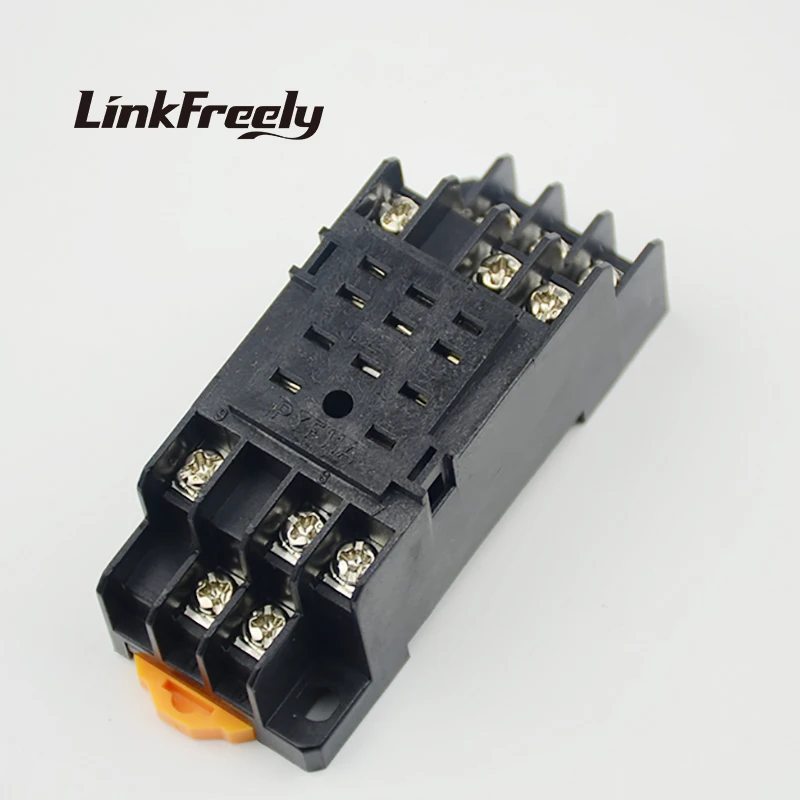 PYF11A Relay Socket Base 3NO+3NC 11 Pin Relay Mounting Base Relay PYF11A Relay Socket Base 3NO+3NC 11 Pin Relay Mounting Base Relay