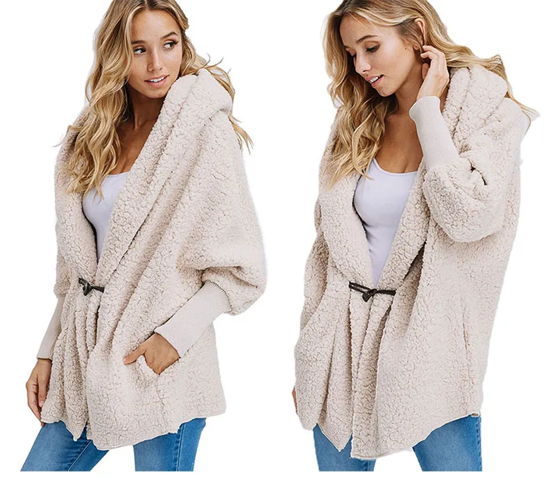 Apricot-Woolen-Fur-Horn-Button-Oversize-Jacket-LC85230-18-2