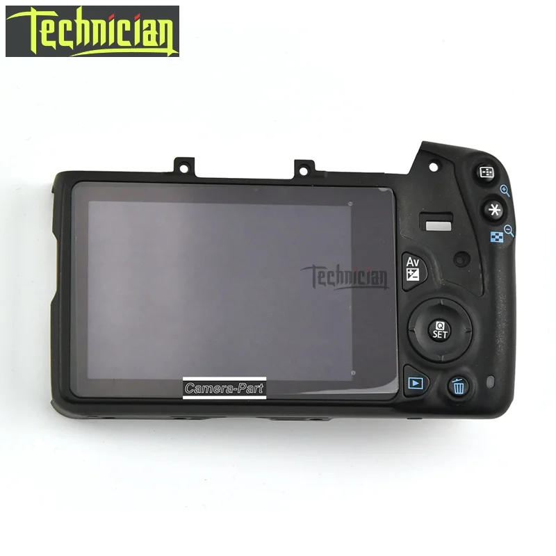 

100D Rear Back Cover With LCD And Buttons Flex Cable Camera Replacement Parts For Canon