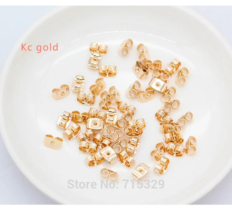 100p серебряные позолоченные серьги-клипсы с бабочкой, сменный клатч с бабочкой, сделай сам, ювелирное изделие