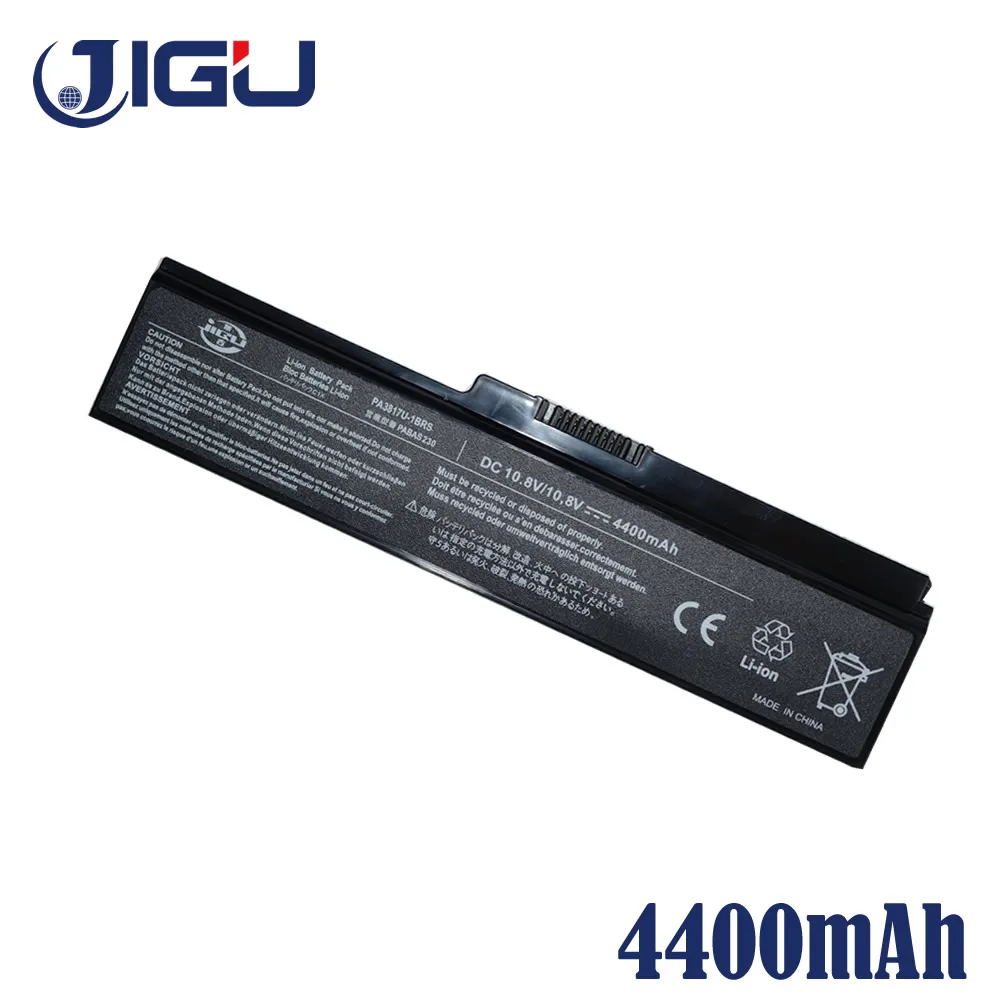 JIGU 6 ячеек PA3817U-1BAS PA3817U-1BRS ноутбук Батарея для Toshiba Satellite L755 L735-13W L755-S5253 L770D L775 L750D L740