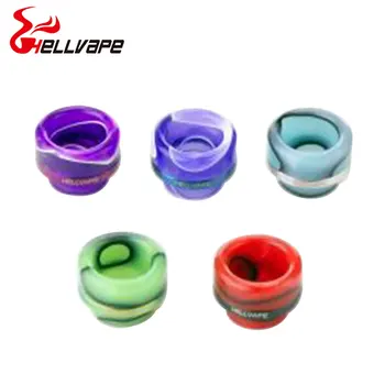 

Original Hellvape Drop Dead RDA Drip Tip with Unique Resin Material & Various Colors for The Hellvape Drop Dead RDA E-cig Parts