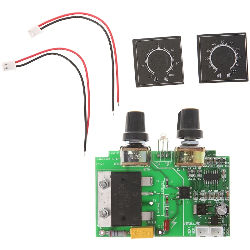 

Spot Welding Machine Time Relay Control Board Current Transformer 100A SCR #Aug.26