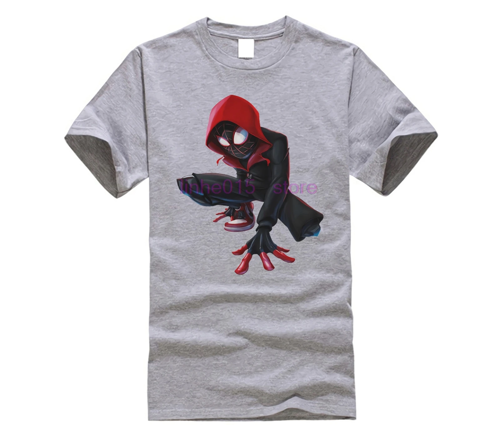 Gildan 2019 брендовая мужская рубашка Miles Morales Человек паук рубашка|Футболки| |