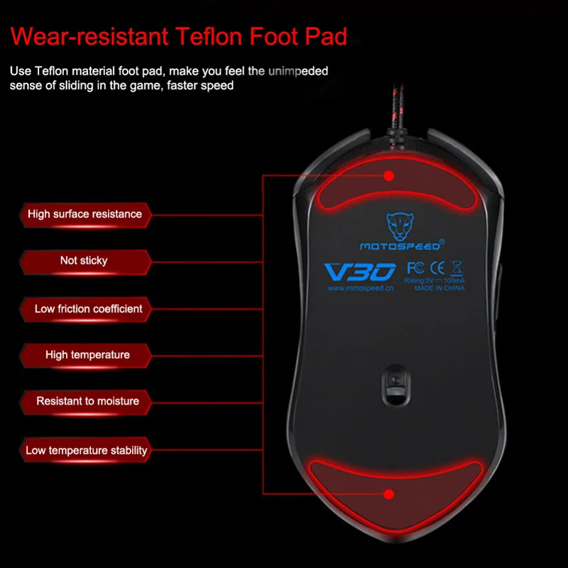 

HOT RGB Mechanical Wired Gaming Keyboard Optical Mouse Combo with LED Backlight for PC Laptop Drop shipping