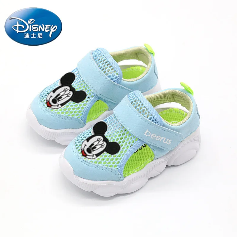 

Disney children's boys and girls baby multi-purpose shoes summer beach shoes sandals cartoon Minnie Mickey non-slip soft bottom