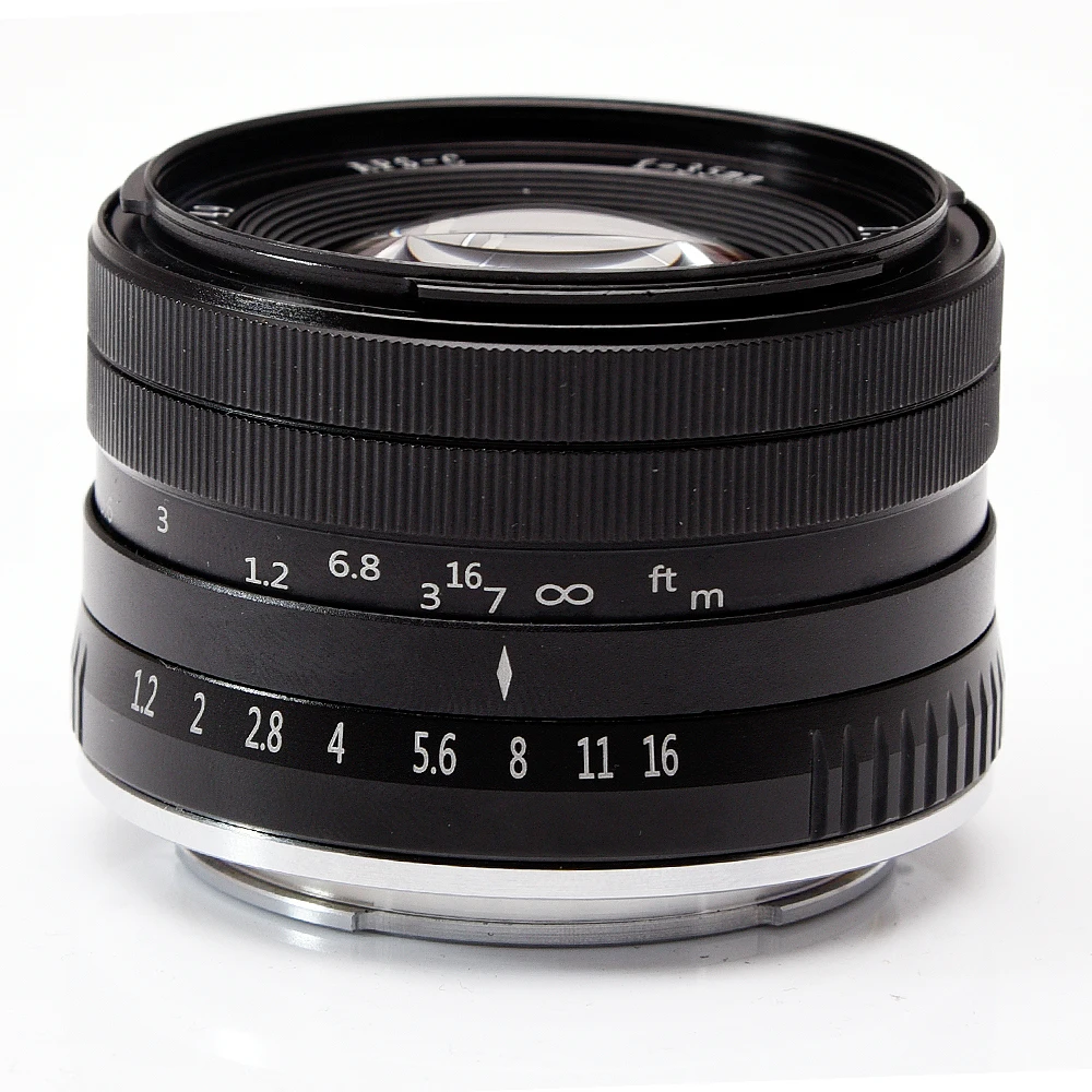 

35mm F 1.2 Prime APS-C Aluminum Manual Lens for Fujifilm Fuji X-A1 X-T3 X-A2 X-A3 X-M1 X-M2 X-T1 X-T2 X-T20 X-T30 Cameras