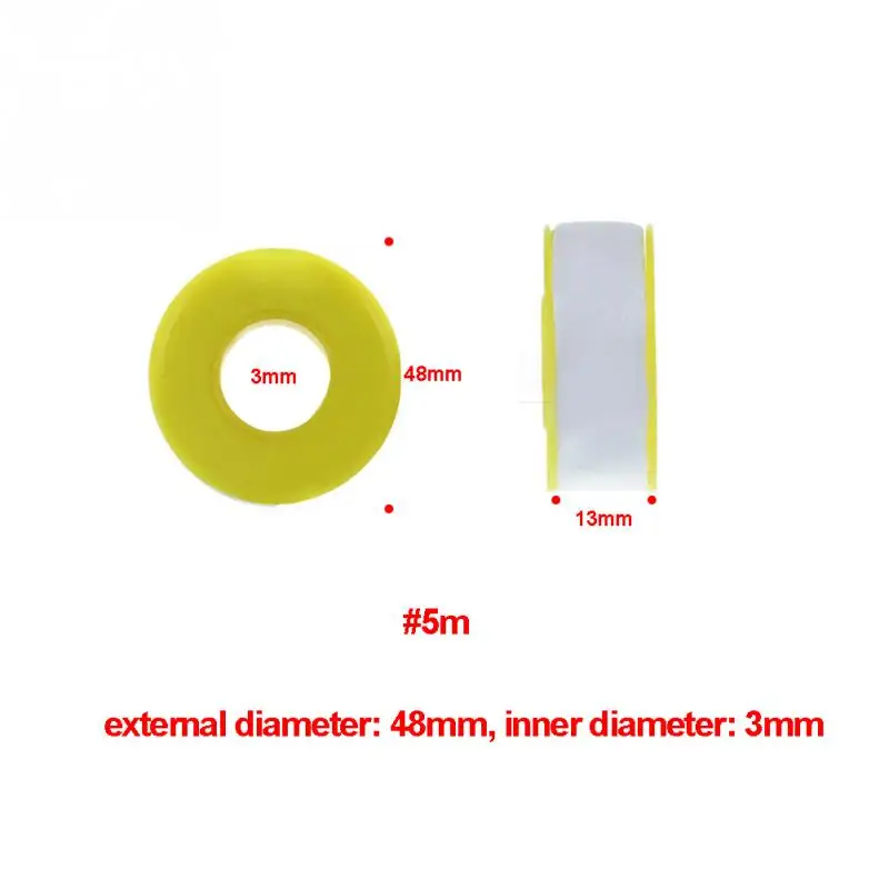 1 لفة موضوع ختم السباكة الشريط النفط-شحن انبوب ماء PTFE تفلون السباكة الشريط 5 M 10 M 20 M عشوائي اللون #20 1 لفة موضوع ختم السباكة الشريط النفط-شحن انبوب ماء PTFE تفلون السباكة الشريط 5 M 10 M 20 M عشوائي اللون #20