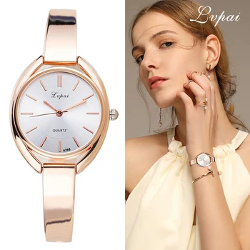 

Lvpai Luxury Women Bracelet Watches Fashion Women Dress Wristwatch Ladies Quartz Sport Rose Gold Watch Dropshiping Lp025