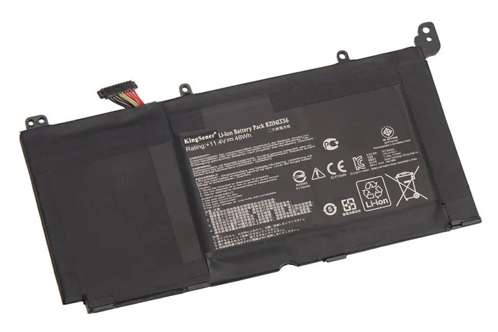 KingSener New B31N1336 Laptop Battery for ASUS VivoBook S551 S551LB S551LA R553L R553LN R553LF K551LN V551 C31-S551 11.4V 48WH KingSener New B31N1336 Laptop Battery for ASUS VivoBook S551 S551LB S551LA R553L R553LN R553LF K551LN V551 C31-S551 11.4V 48WH