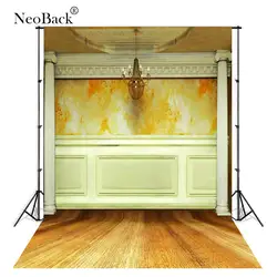 Neoback 5x7ft Винил Фон Зебра фоны деревянный пол фотостудия дети Компьютер покрасил фотографические фонов a3297