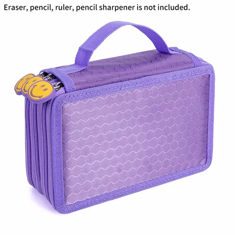 Cerimônia de Abertura Bolsa para Estudante Titular Camadas Acessível Oxford Escola Lápis Case Grande Capacidade Cor Presente Arte Suprimentos 52 3