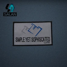 Мультфильм тканый значок или на заказ красивая тканая нашивка es/переводной значок школы индивидуализированные тканые этикетки SPJ001