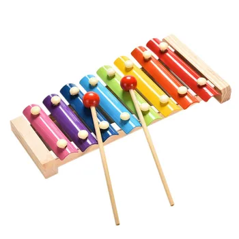 

Musical Toys Wisdom Development Wooden Toy For Baby Kid S01 8 Tones Puzzels Toys