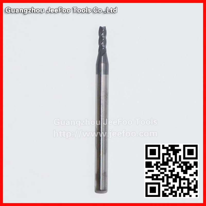 

MA-4F-2.5 * 4 * 50L double-edged four-blade tungsten steel milling cutter