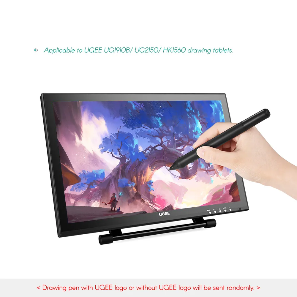 Скидка UGEE P50SD перезаряжаемый стилус для рисования планшет ручка для измерения давления с font b usb b font кабелем для зарядки для планшета UG1910B UG2150 HK1560 (черный)
