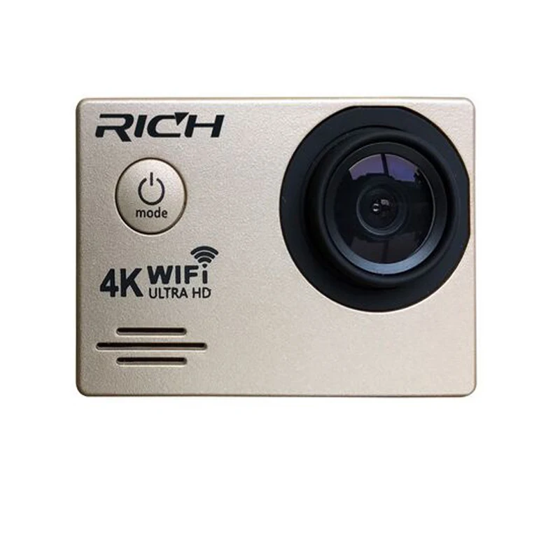 2018 Новая Спортивная камера RICH J550R s 4K 2 7 K 1080P Экшн 16MP WiFi 30M Водонепроницаемая 2.0LCD Full