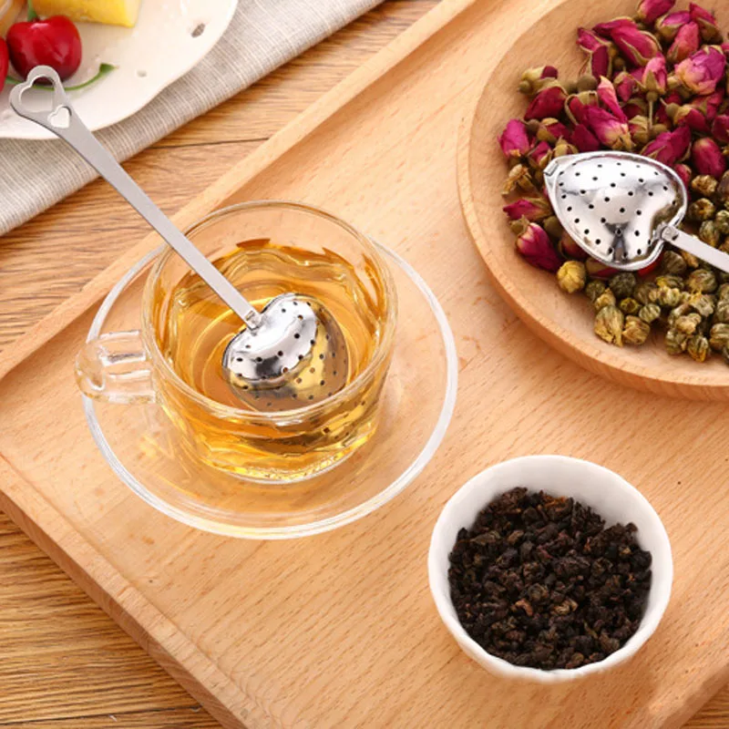 Распродажа 1 шт. фотографический Настольный инструмент в форме сердца|spoon strainer|steel