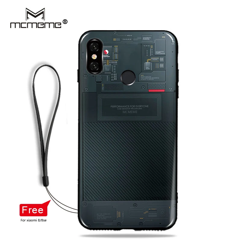 

For Xiaomi mi 8 8SE Case Cover Pretty interesting battery painting Silicone soft TPU Back Cover For Xiaomi mi8 se 8se phone Case