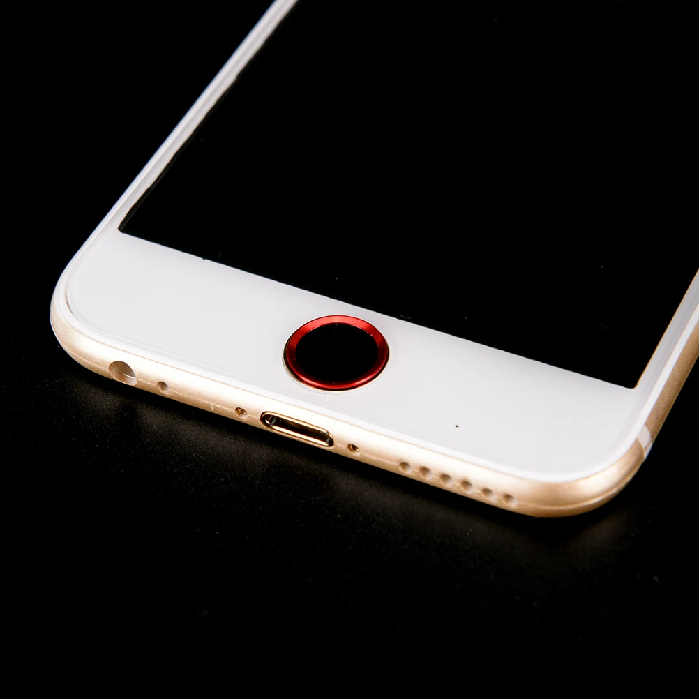 Сенсорная ID кнопка домой наклейка защита для клавиатуры keycap iPhone 5S 6 6s 7 7S Plus