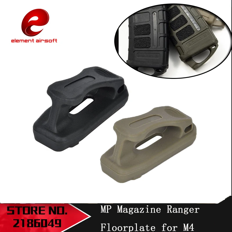 Element Airsoft 5 шт./компл. AR15 M4 45x5,56 журнал Ranger Floorplate тактический пистолет Принадлежности для охоты EX292