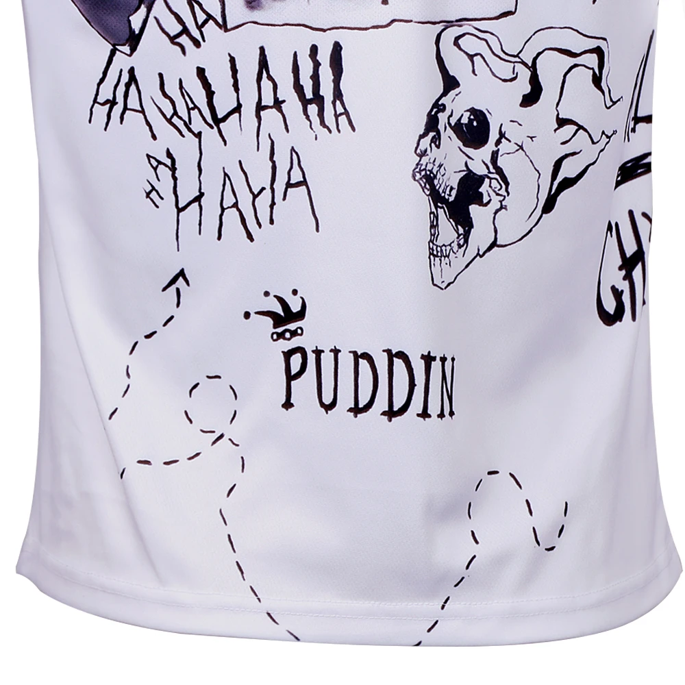 Suicide Squad Men's Compression T-Shirt Harley Quinn Joker Deadshot Raglan 3D Printed Long Sleeve Tops Tee Halloween Party Prop (13)