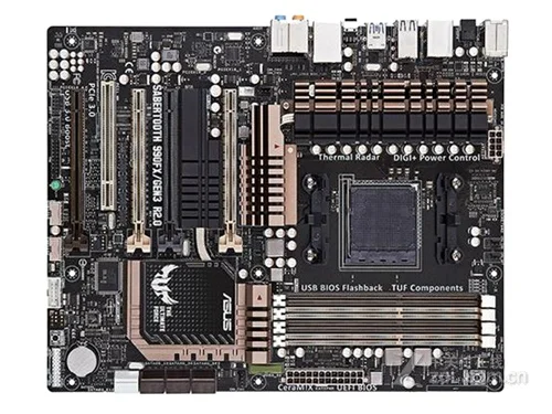 

Asus Sabertooth 990FX/GEN3.0 R2.0 Motherboard AMD 990FX Socket AM3+ DDR3 32GB SATA3 USB3.0 ATX Mainboard