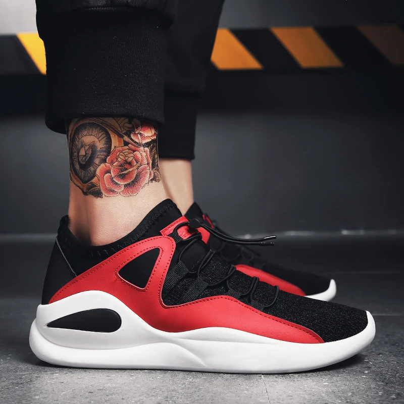 Shoes Man Breathable Running Shoes for Men Sneakers Bounce Summer Outdoor Sport Shoes Professional Lace Up Comfortable Shoes