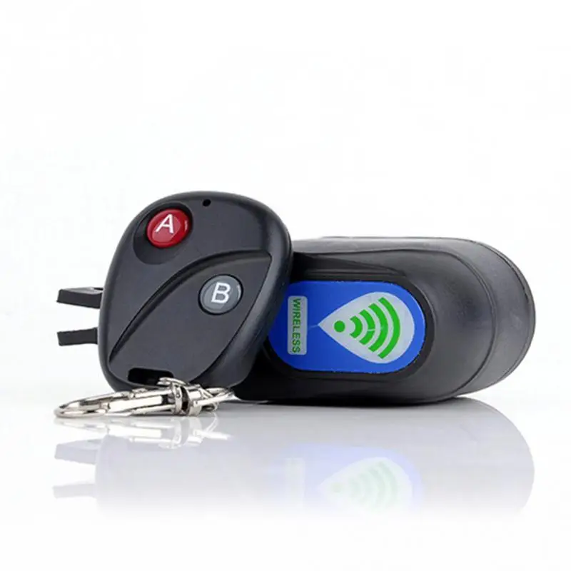 

Professional Anti-theft Bike Lock Cycling Security Lock Wireless Remote Control Vibration Alarm 110dB Bicycle Vibration Alarm