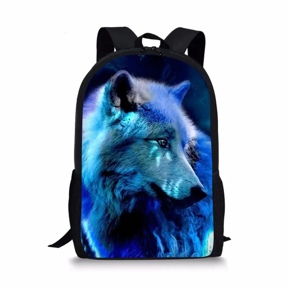Рюкзак для мужчин и женщин с изображением животных, тигра, собаки, волка, рюкзак для путешествий, модный Подарочный Рюкзак-сюрприз, красивый детский школьный рюкзак для мальчиков и девочек - Цвет: 17