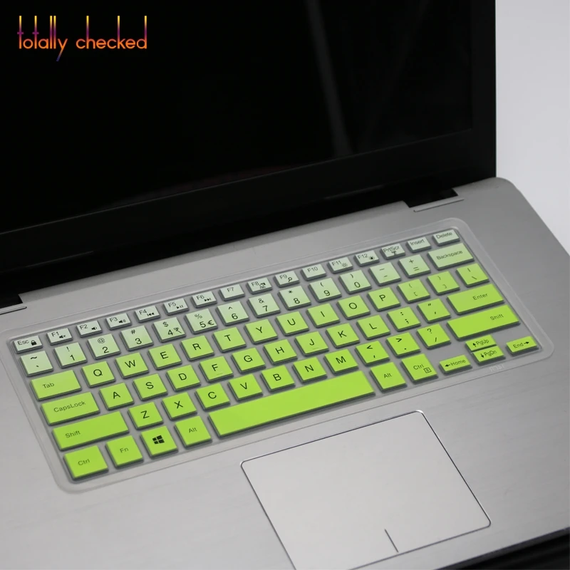 Для DELL Precision 5520 5525 5530 5510 M5510 M5520 M5530 15 дюймов Обложка клавиатуры для ноутбука Защитная крышка - Цвет: fadegreen