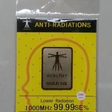 Анти-Радиационная наклейка для мобильного телефона, анти радиационный чип один или двойной человек, 10 шт